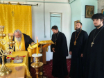 В храме святителя Николая Чудотворца села Сухая Буйвола состоялось общее собрание и исповедь духовенства Светлоградского благочиния