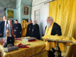 В храме святителя Николая Чудотворца села Сухая Буйвола состоялось общее собрание и исповедь духовенства Светлоградского благочиния