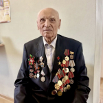 На Ставрополье поздравили 103-летнего ветерана ВОВ