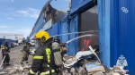 Пожар на складе в Ставрополе ликвидируют более 34 специалистов МЧС