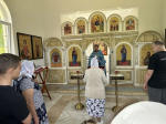 В храме Владимирской иконы Божией Матери села Водораздел торжественно отметили престольный праздник
