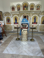 В храме Владимирской иконы Божией Матери села Водораздел торжественно отметили престольный праздник