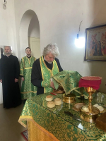 В храме преподобного Серафима Саровского города Невинномысска отпраздновали престольный день