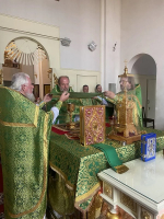 В храме преподобного Серафима Саровского города Невинномысска отпраздновали престольный день