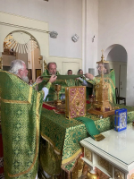 В храме преподобного Серафима Саровского города Невинномысска отпраздновали престольный день