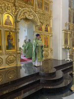 В храме преподобного Серафима Саровского города Невинномысска отпраздновали престольный день