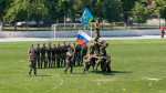 Футбольный матч во имя победы