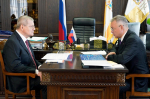 Полпред Президента и губернатор края провели двустороннюю встречу в Ставрополе