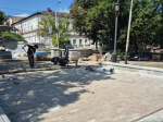 В Ставрополе ремонтируют фонтан на бульваре Ермолова