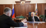 Губернатор Ставрополья отчитался перед Путиным об итогах сбора зерна в крае