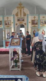 В храме Успения Божией Матери села Вревское отпраздновали престольный день