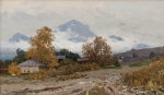Гречишкин П.М. Осень. Окрестности Пятигорска.1956_© ГБУК СК «СКМИИ»