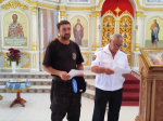 Память святого апостола Варфоломея почтили казаки Сенгилеевского хуторского казачьего общества
