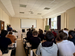 Встреча студентов с офицером войск беспилотных систем