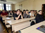 Встреча студентов с офицером войск беспилотных систем