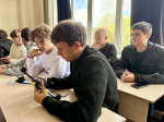 Встреча студентов с офицером войск беспилотных систем