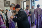 В день праздника Воздвижения Креста Господня митрополит Кирилл совершил Божественную литургию в Крестовоздвиженском храме города Ставрополя