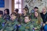 Воспитанники Архиерейского казачьего конвоя посетили музей истории казачества